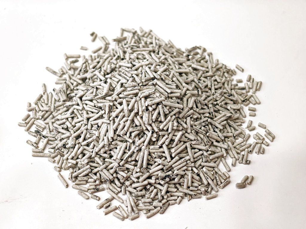 Stripe Shape No tracking Strong Clumping Activated carbon Tofu Cat Litter