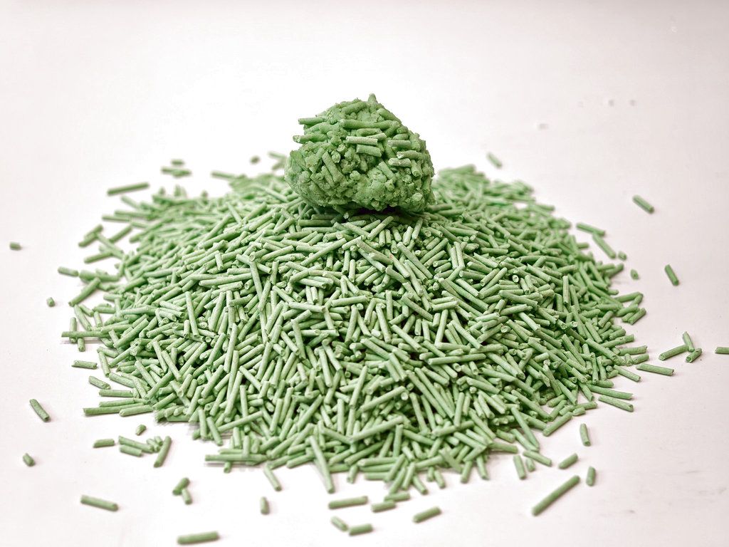 Dust-free Tofu cat litter Clumping Cat Litter OEM Wholesale Green Tea